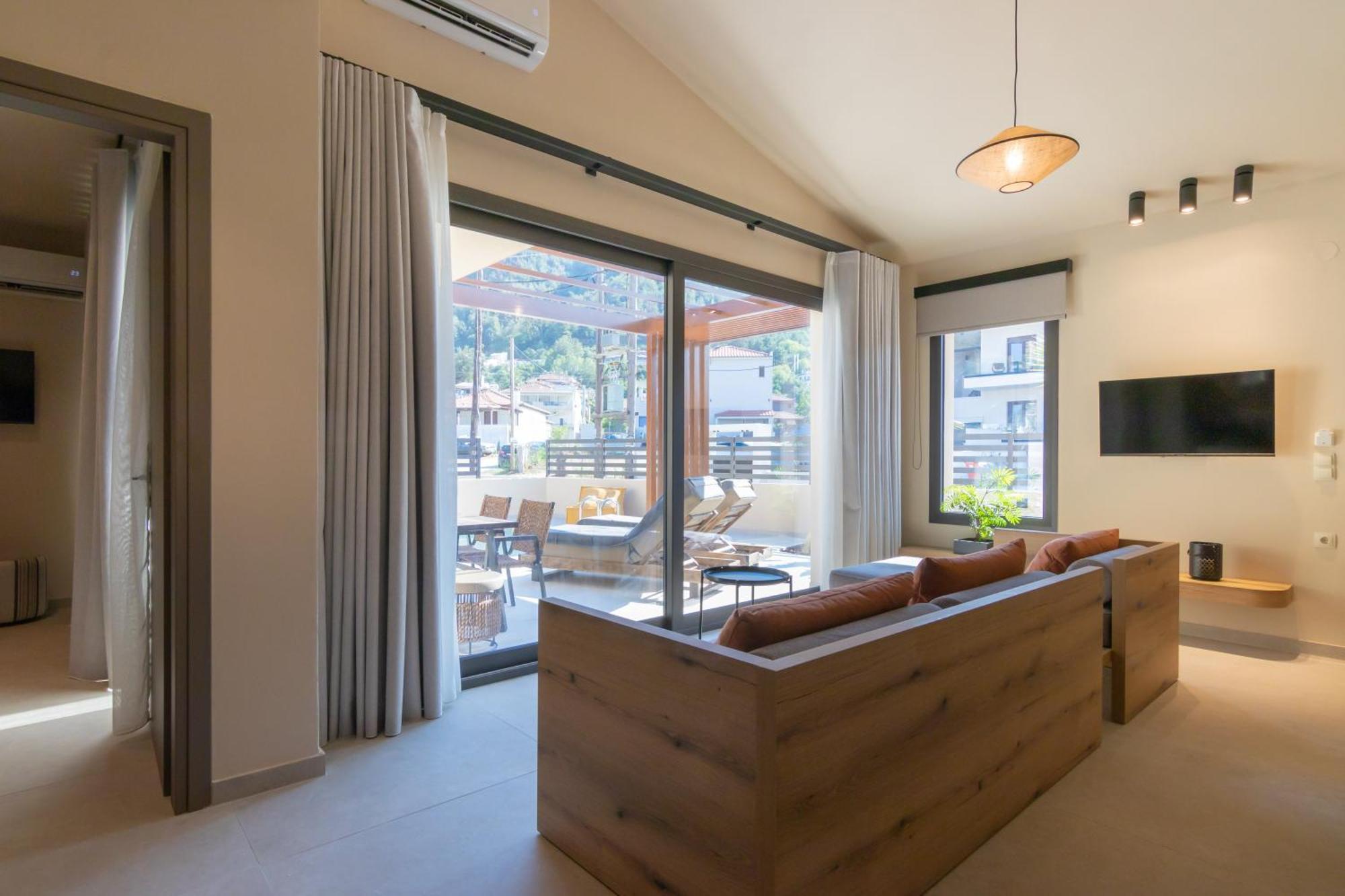 Ntinas Seaside Suites سكالا بوتامياس المظهر الخارجي الصورة